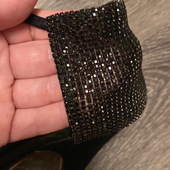 Giuseppe Zanotti black ankle strap heels - Picture 7 of 8